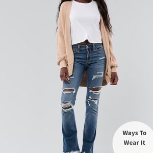Hollister Brand Mid-Rise Boot Jeans